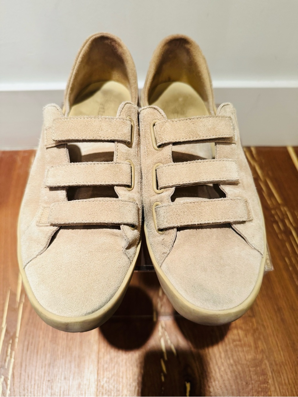 Freda Salvador Libby D'Orsay suede sneakers. Size 9. Made in Spain. - Picture 3 of 12
